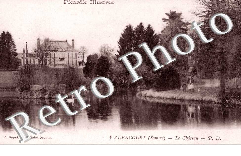 le château vue de l'étang
