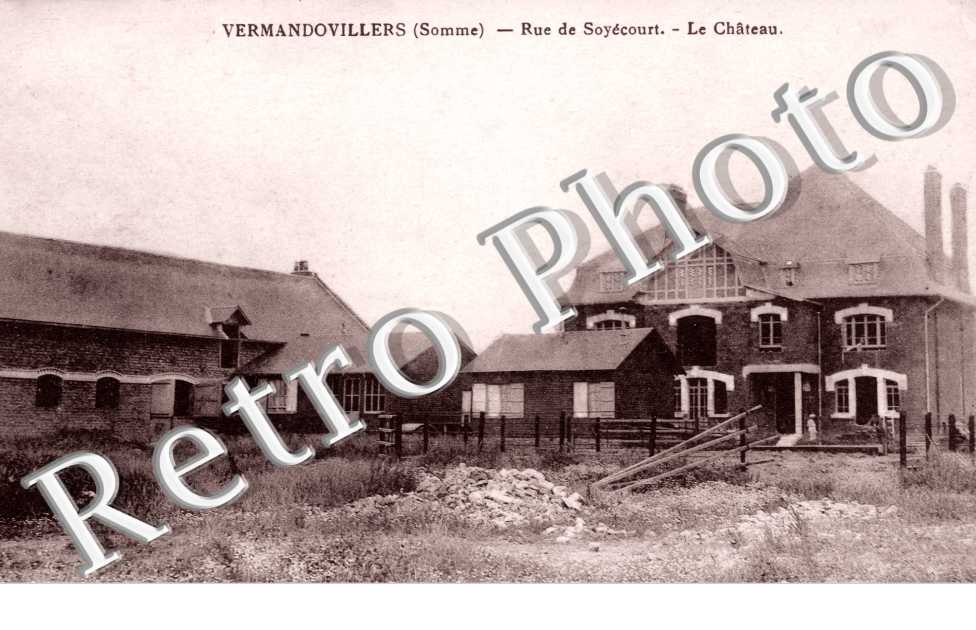 rue de Soyecourt, le chateau