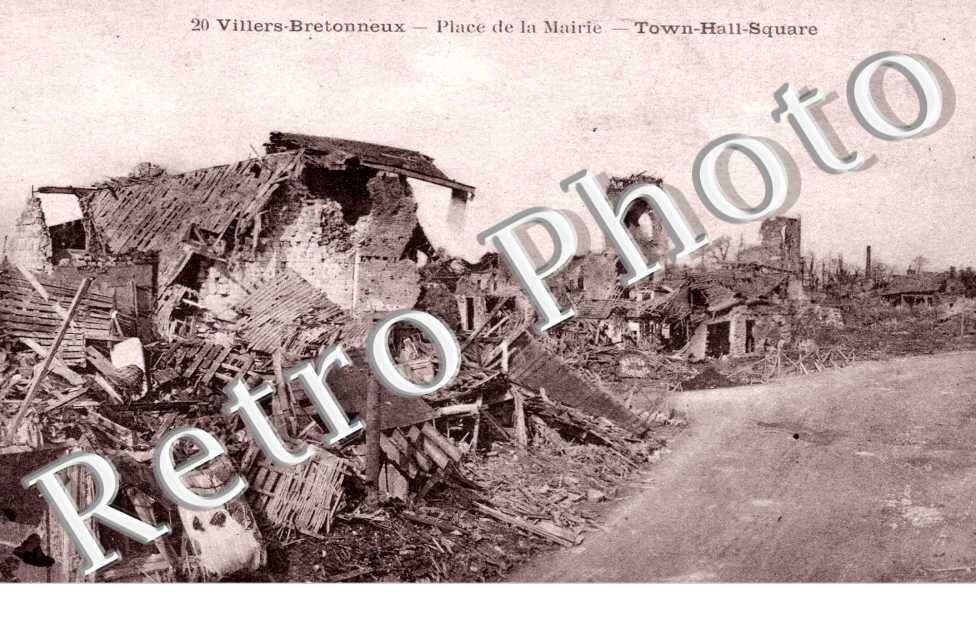 place de la mairie - Ruines