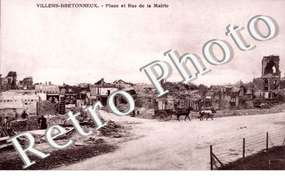 Place et Rue de La Mairie - Ruines