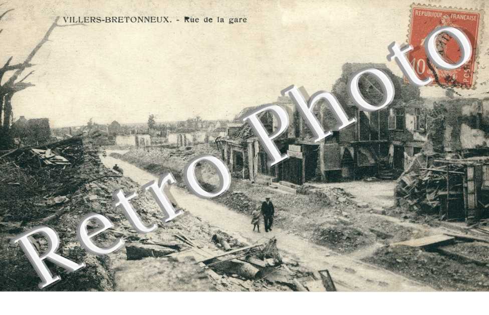 rue de la gare - Ruines