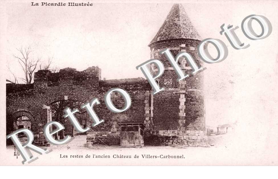 les Restes de l'Ancien Chateaux de Villers-Carbonnel