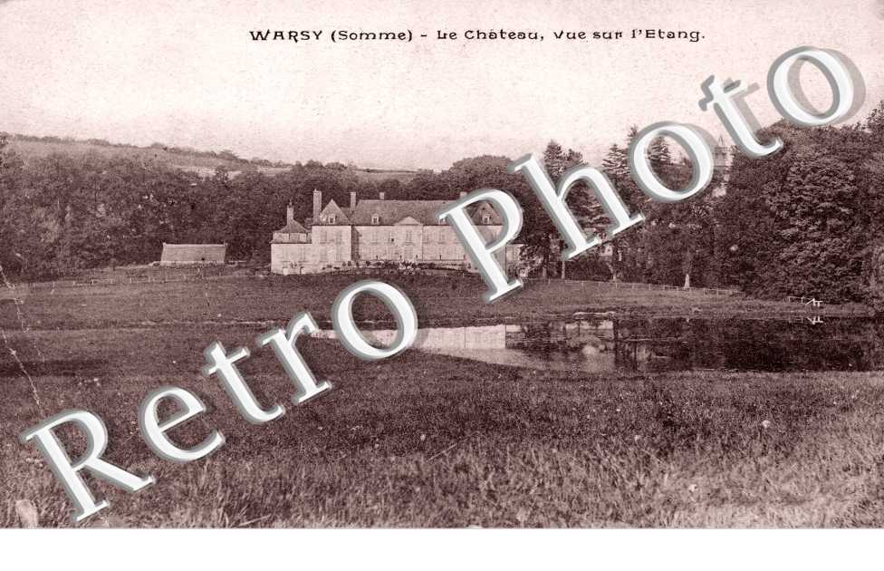 Le Chateau, vue sur l'Etang