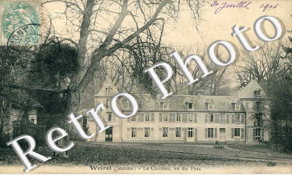 Le Château vu du Parc