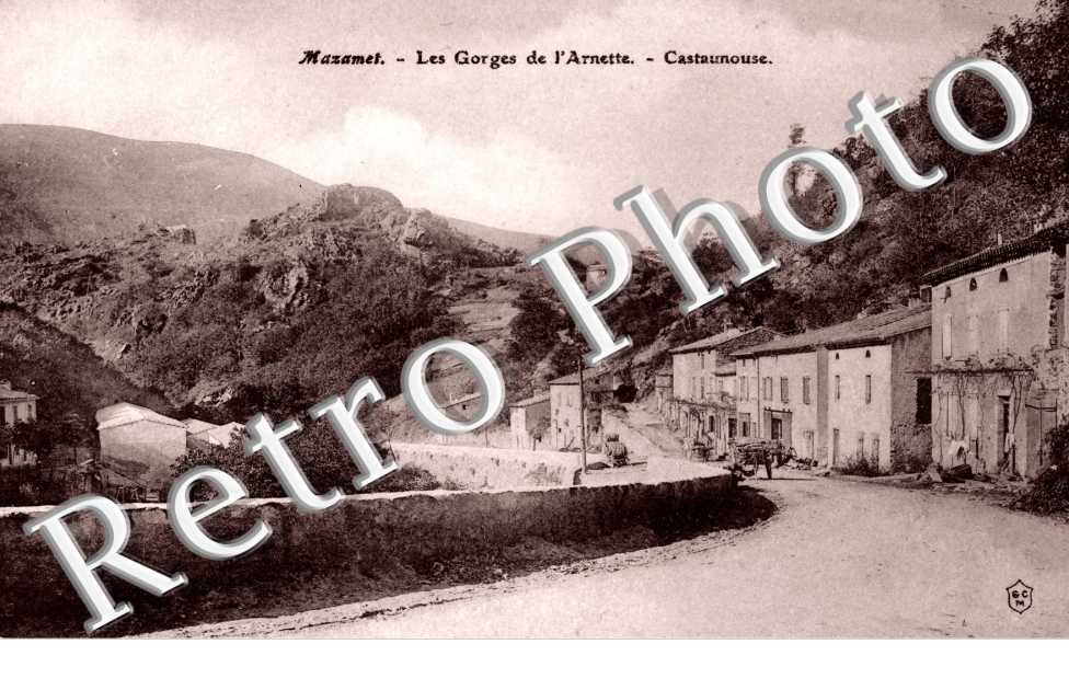 Les gorges de l'Arnette  Castaunouse