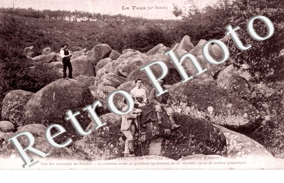 SIDOBRE DE CASTRES UNE RIVIERE DE ROCHERS LE LEZERT