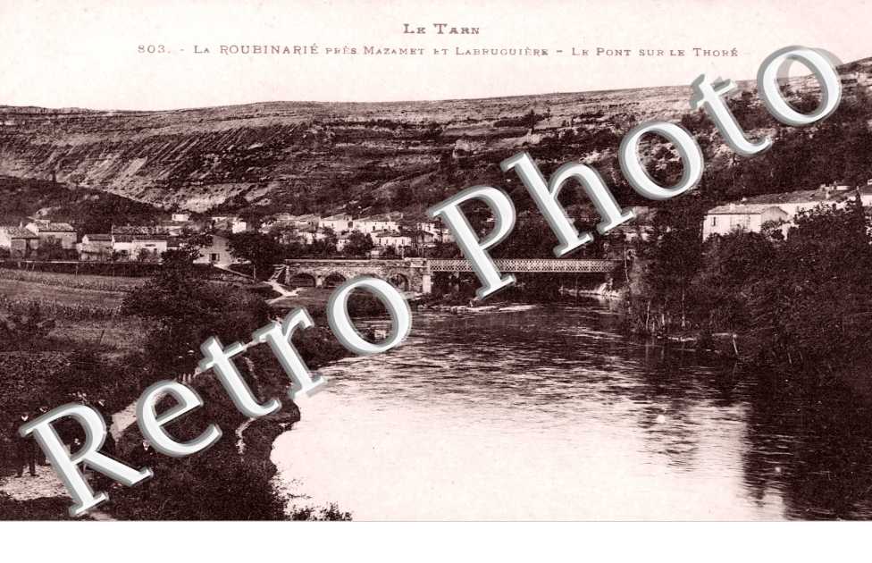 Pont sur le Thoret - La Roubinarie