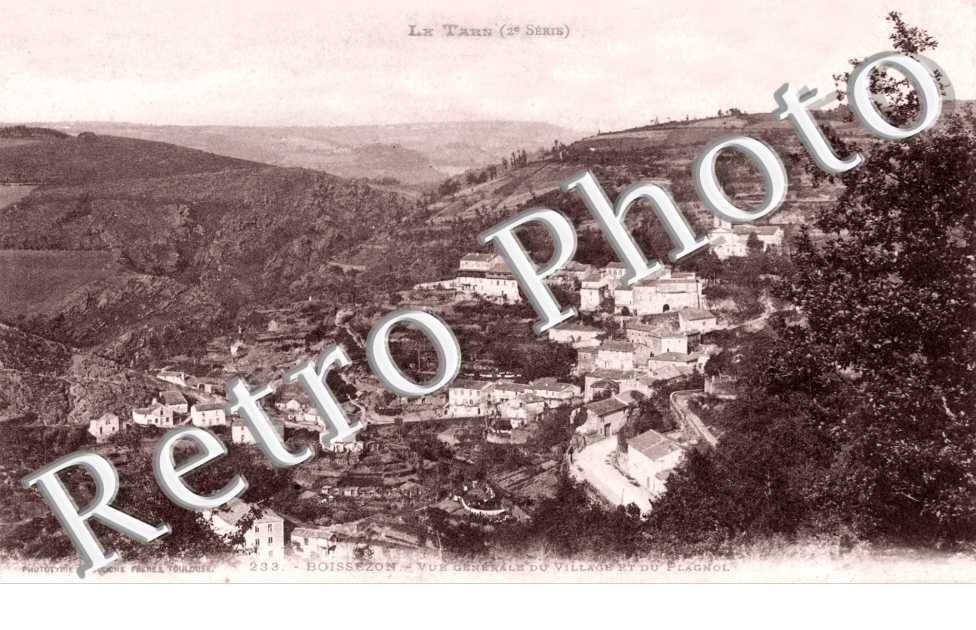 Vue generale du village et du Plagnol