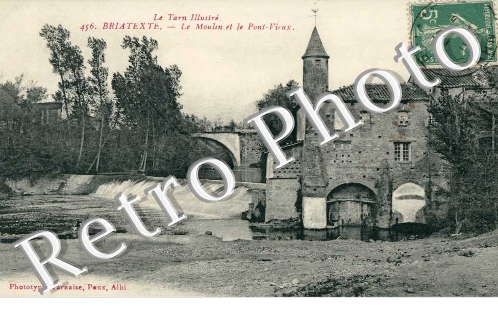 Le moulin et le pont vieux