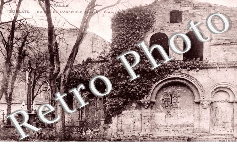 Ruines de l'ancienne abbaye - l'abside