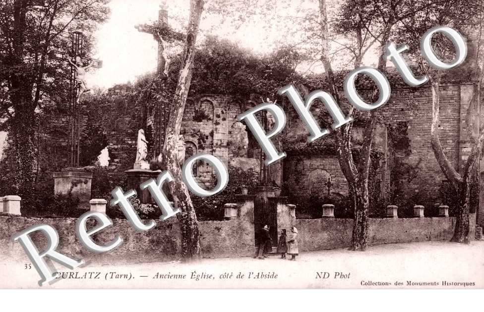 ancienne eglise, cote de l'abside