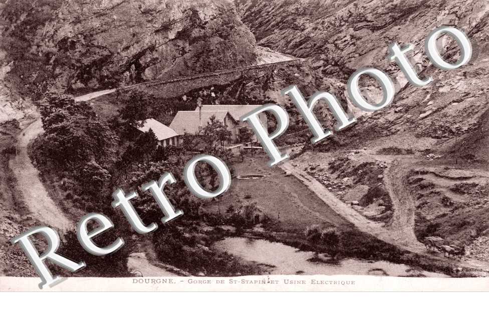 Gorge de St Stapin et Usine electrique