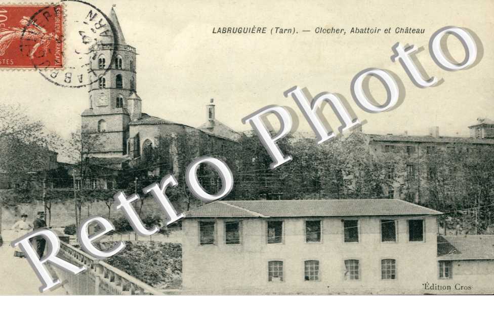 Clocher - abattoir et chateau