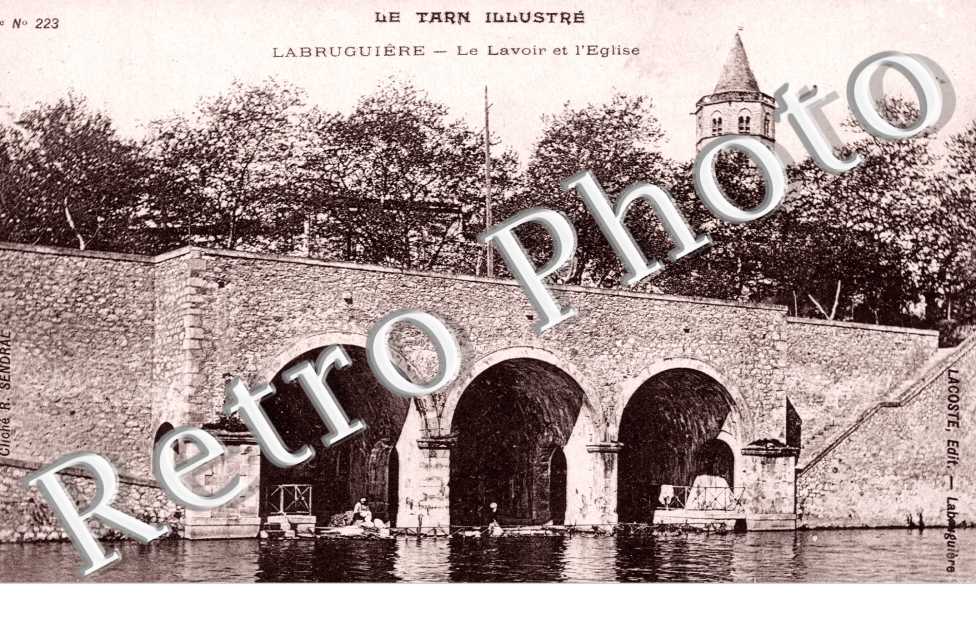 Lavoir et l'eglise