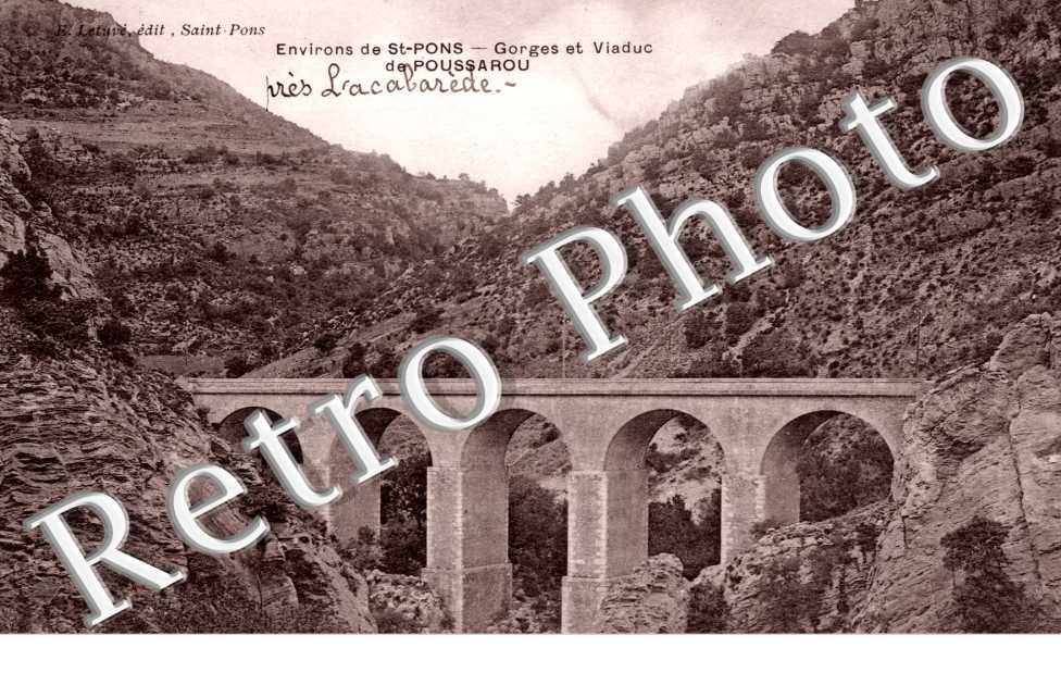Gorges et viaduc de Poussarou