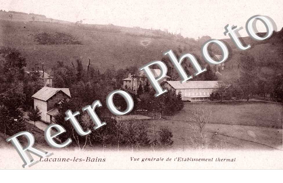 Vue generale de l'etablissement thermal