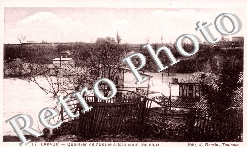 Quartier de l'usine a gaz sous les eaux
