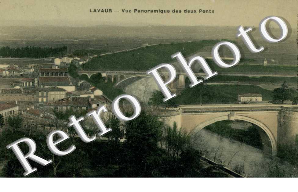 Vue panoramique des deux ponts