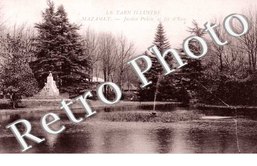 Le Jardin Public et le Jet d'Eau