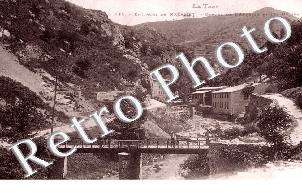 les Gorges de l'Arnette et les Usines
