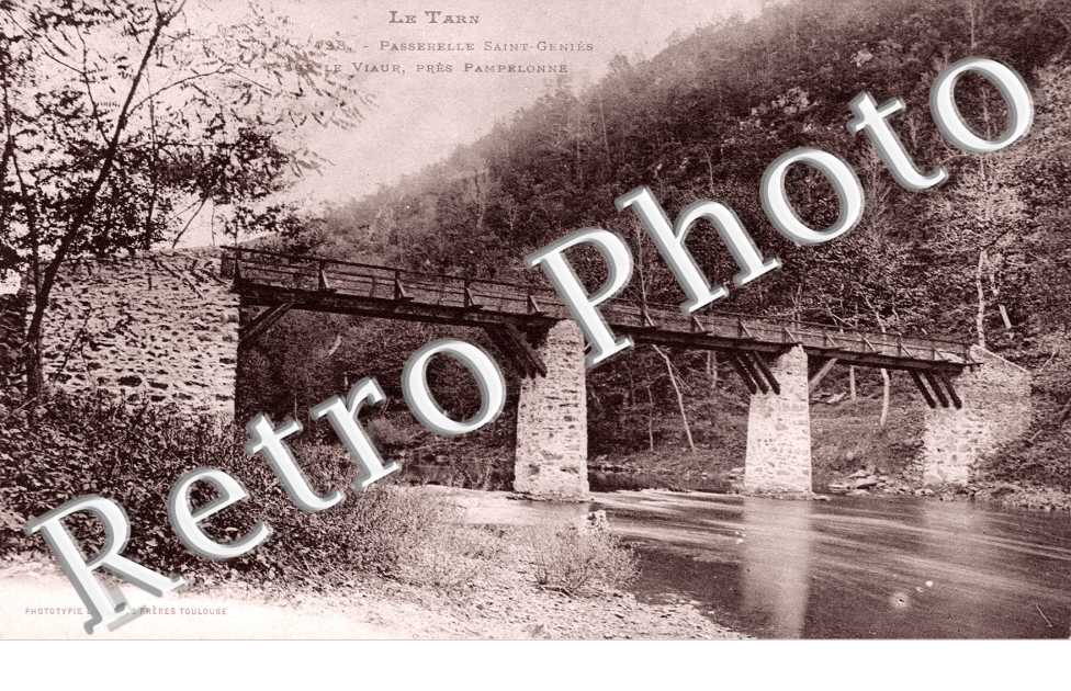 Passerelle Saint-Genies sur le Viaur