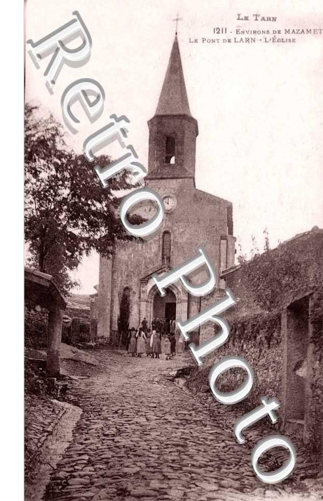 Le pont de l'Arn - l'eglise