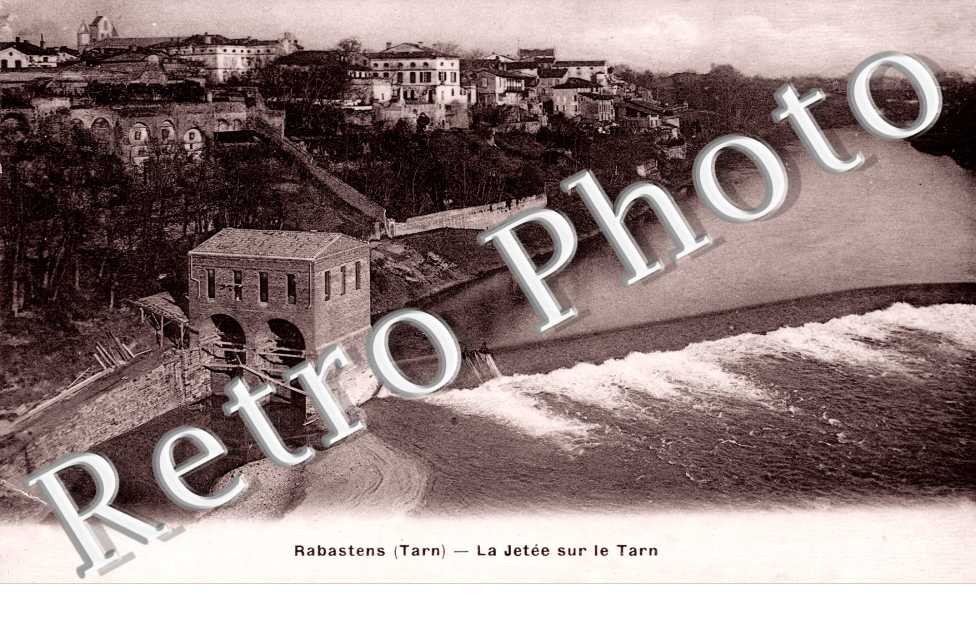 La jetee sur le Tarn