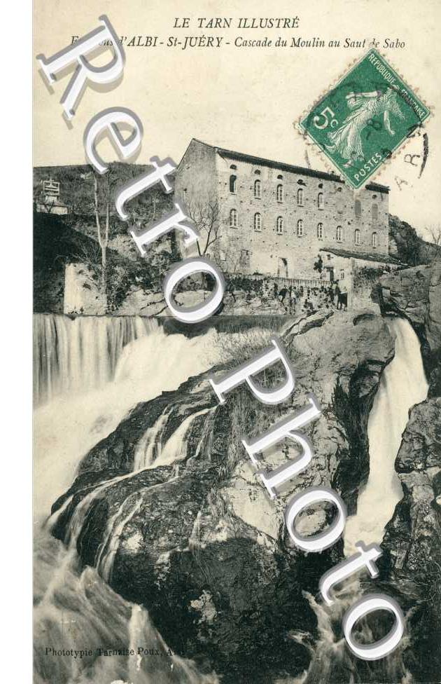 Cascade du Moulin au Saut de Sabo