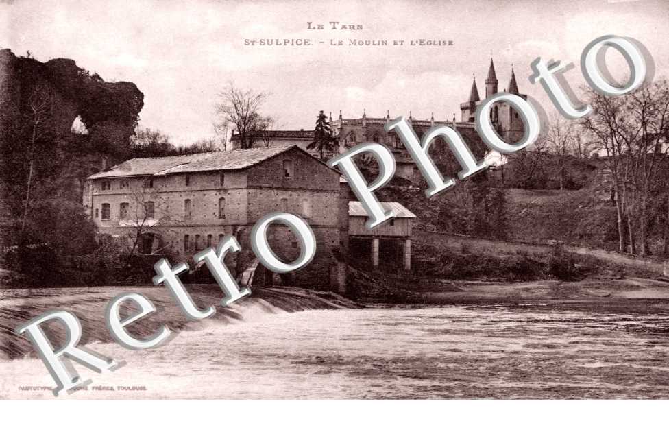 le Moulin et l'Eglise