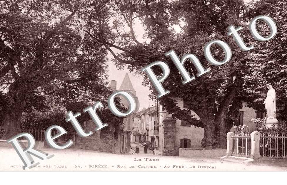 Rue de Castres et le Beffroi