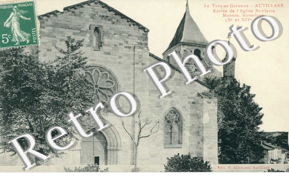 Entree de l'eglise st-Pierre