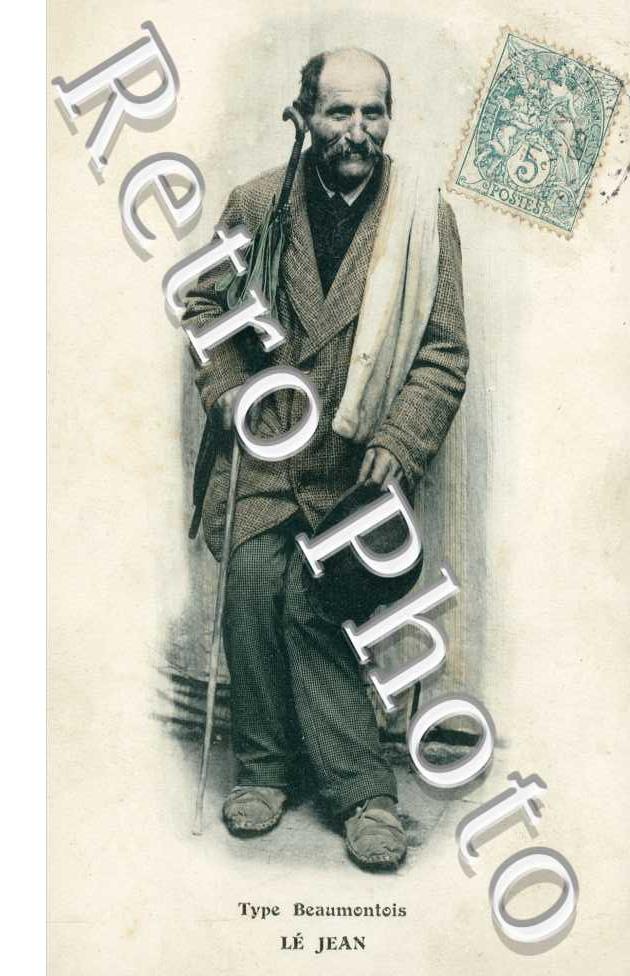 Type Beaumontois - Le Jean - carte couleur
