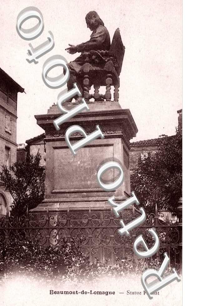 Statue Fermat
