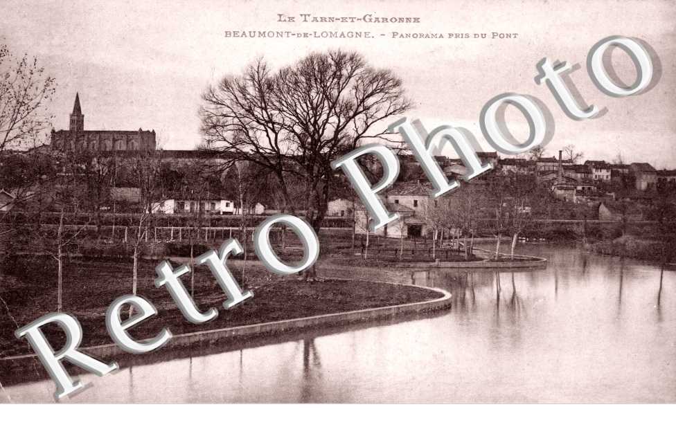 Panorama pris du Pont