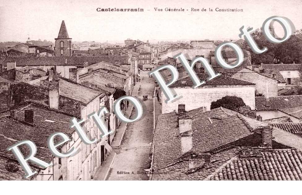 Vue Generale, Rue de la Constitution