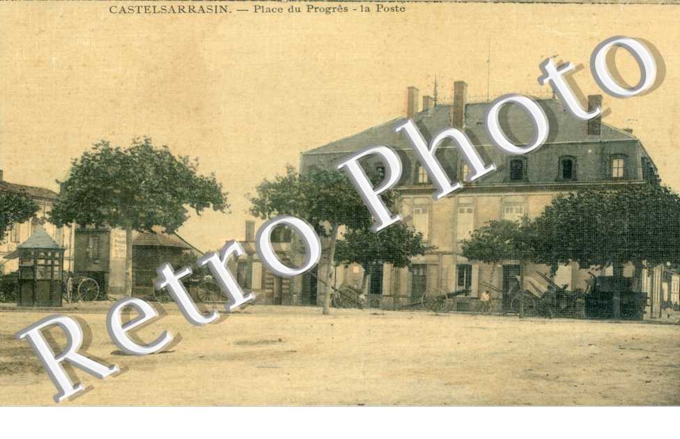 Place du progres. La Poste