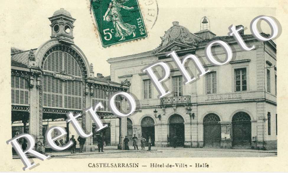 l'Hotel-de-Ville, Halle