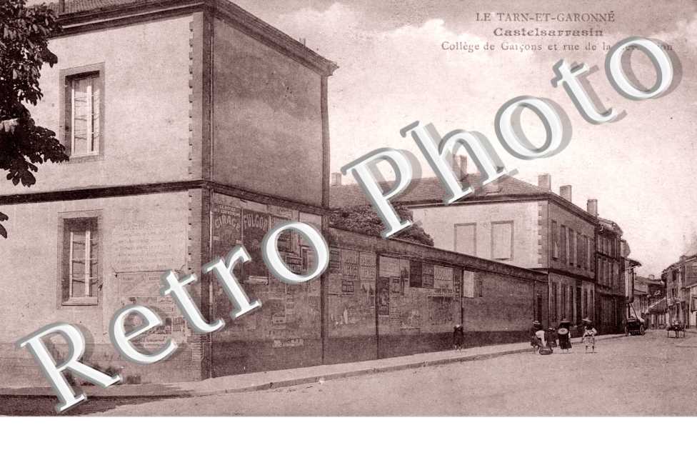 College de Garcons et Rue de la Revolution