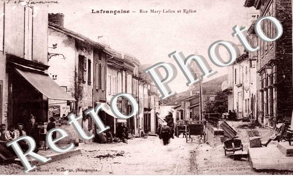 rue Mary-Lafon et eglise