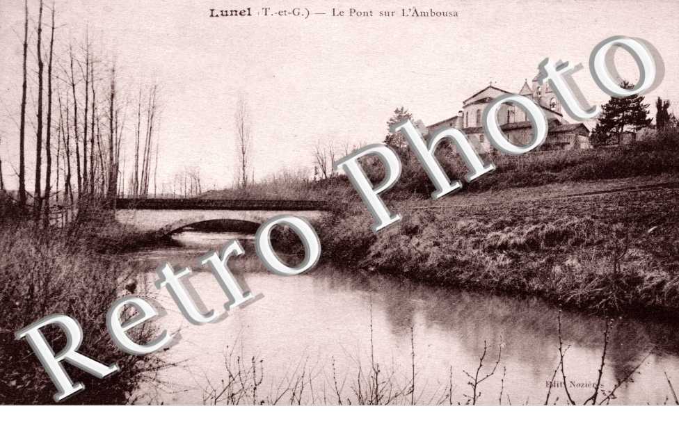 Lunel Le pont sur l'Ambousa