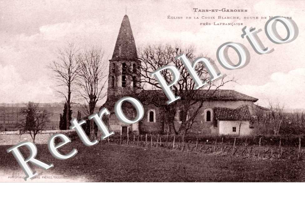 Eglise de la Croix Blanche, Route de Molieres