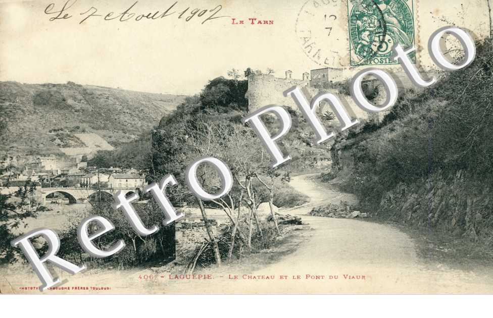 Le Chateau et le Pont du Viaur