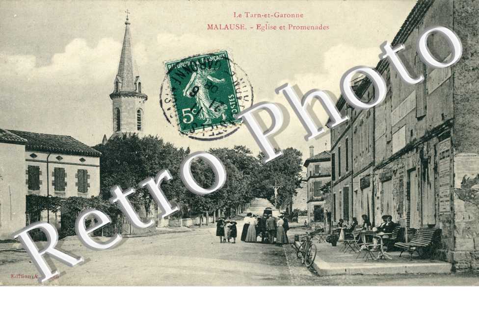 Eglise et Promenades