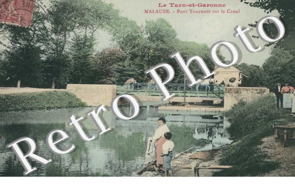Pont Tournant sur le Canal