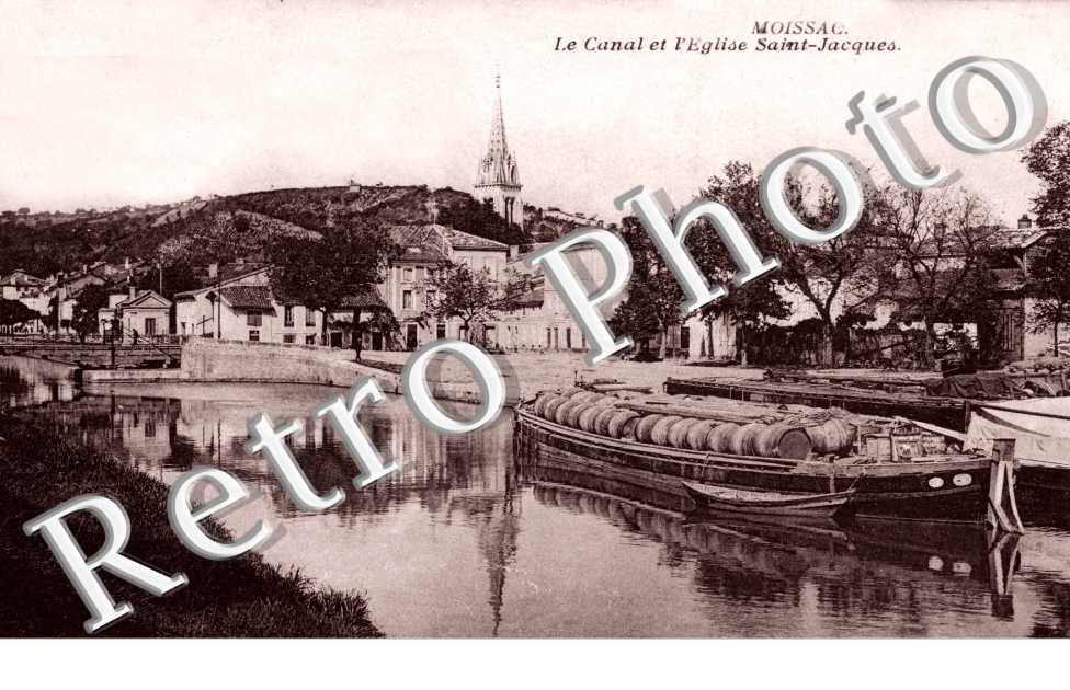 Le Canal et l'Eglise Saint Jacques