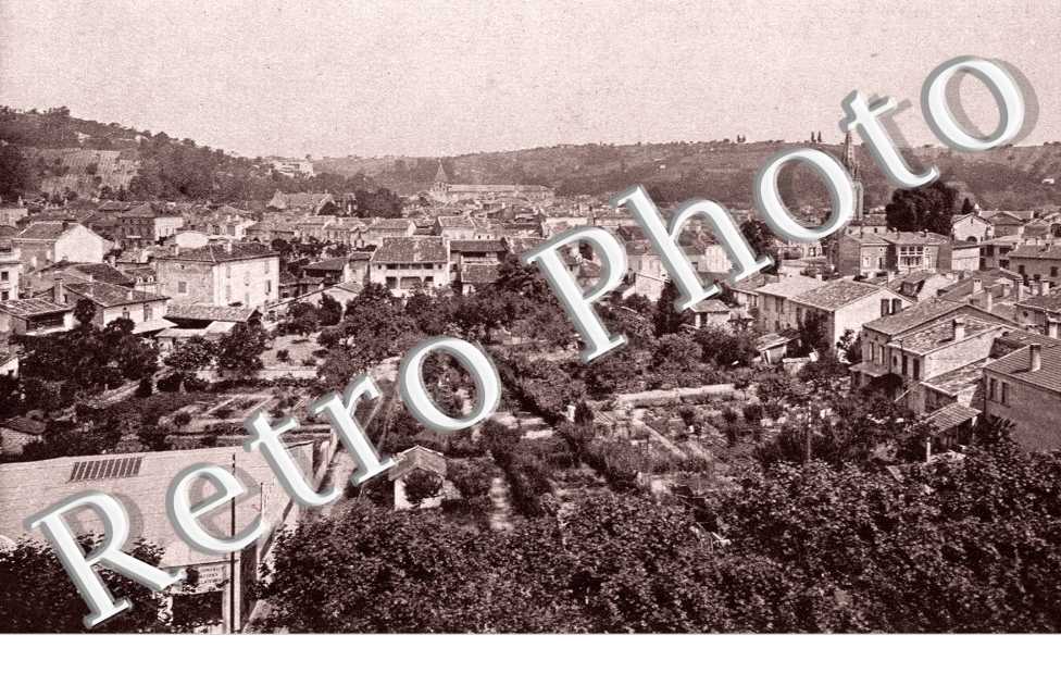 la Station Uvale, Vue Generale prise de l'Hotel du Vieux Moulin