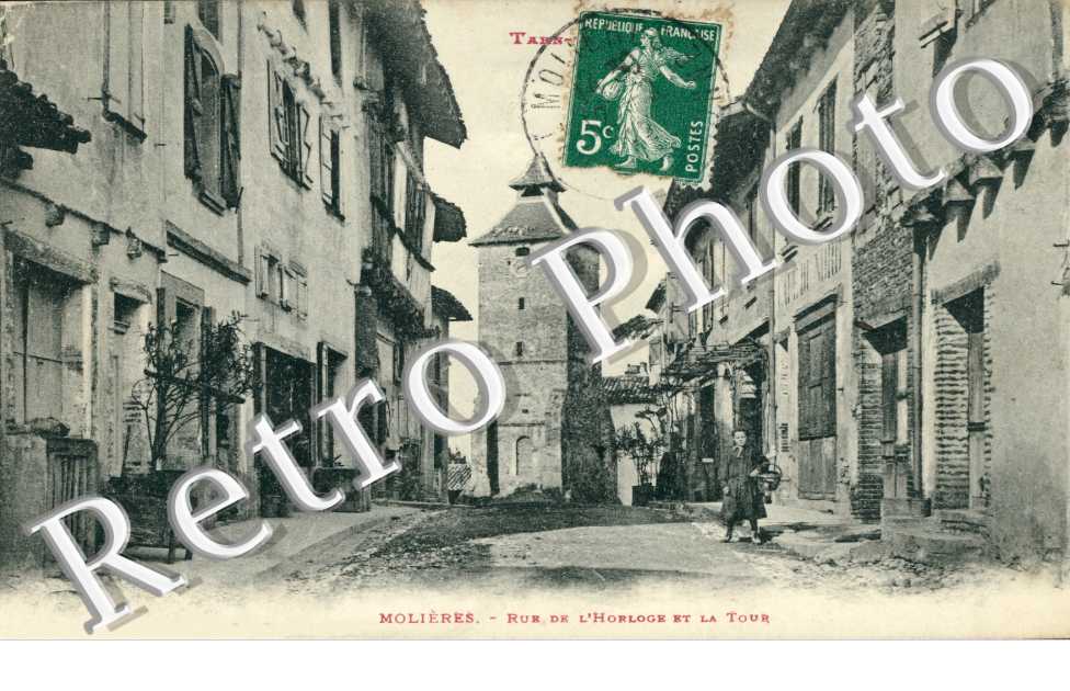 rue de l'Horloge et la tour