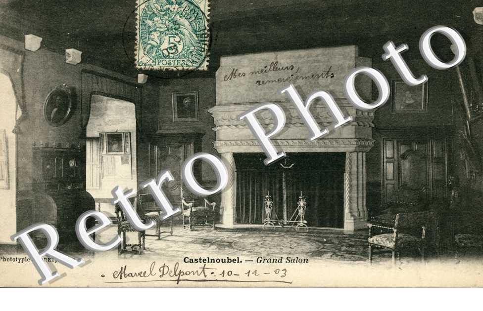 Castelnoubel, grand salon