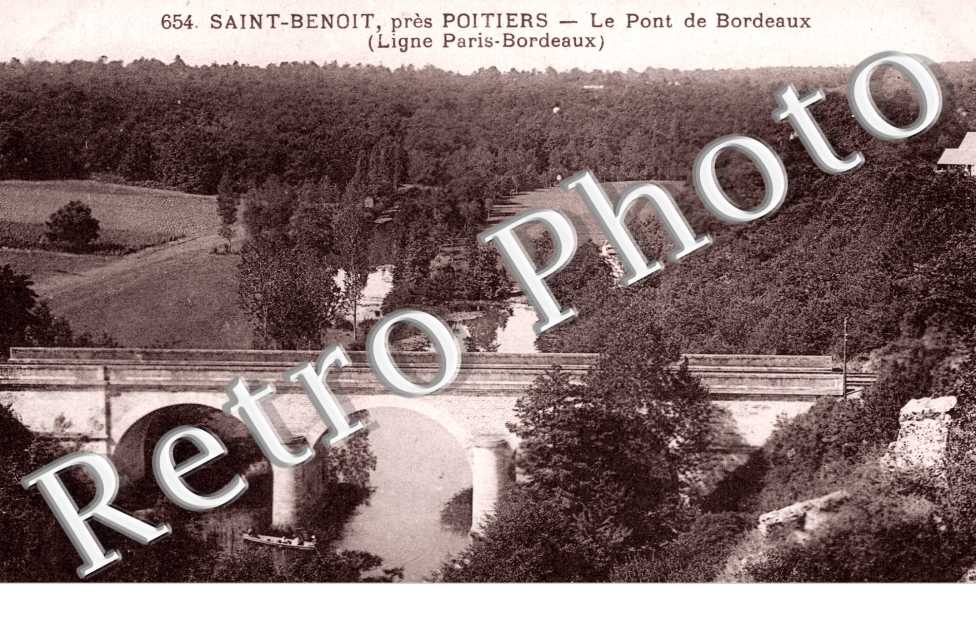 Saint-Benoit, le Pont de Bordeaux