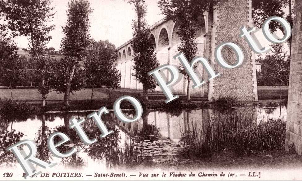 vue sur le viaduc du chemin de fer